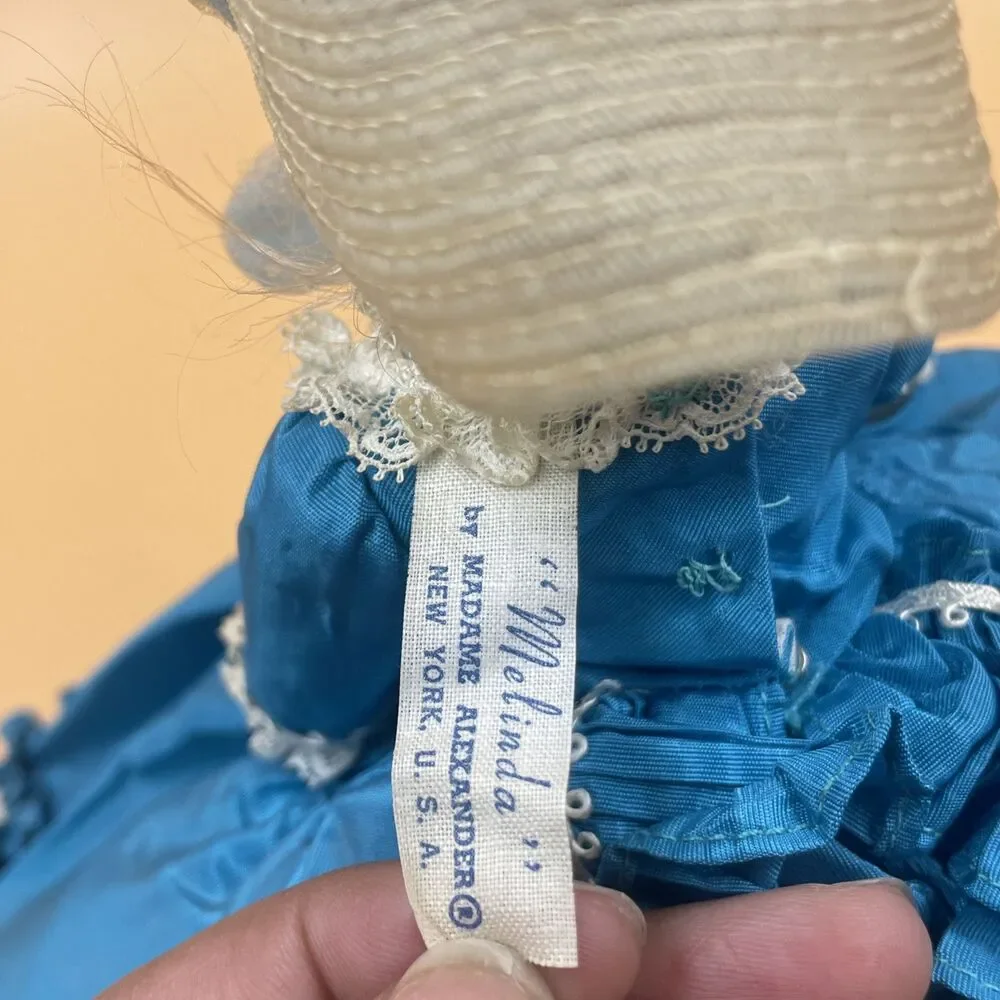 Vintage 1968 Madame Alexander Melinda Dress And Hat 👒 *Doll Not Included*